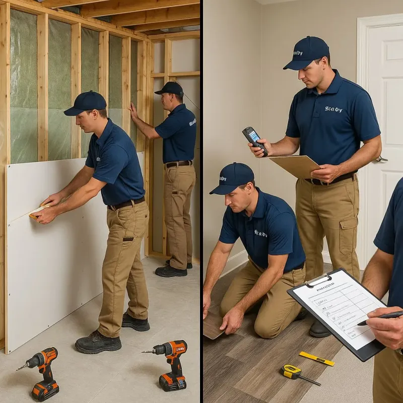 Repairs and Reconstruction process in Hamilton, NY